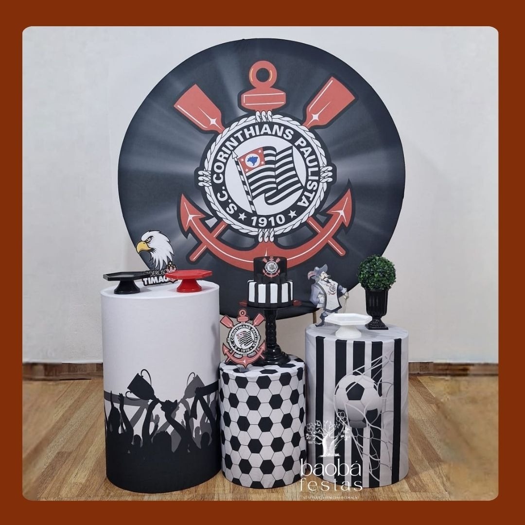 Kit Ouro - Time Corinthians  - Baobafestas