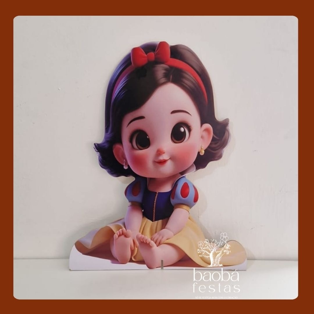 Branca de Neve Baby - Totem de Chão - Baobafestas