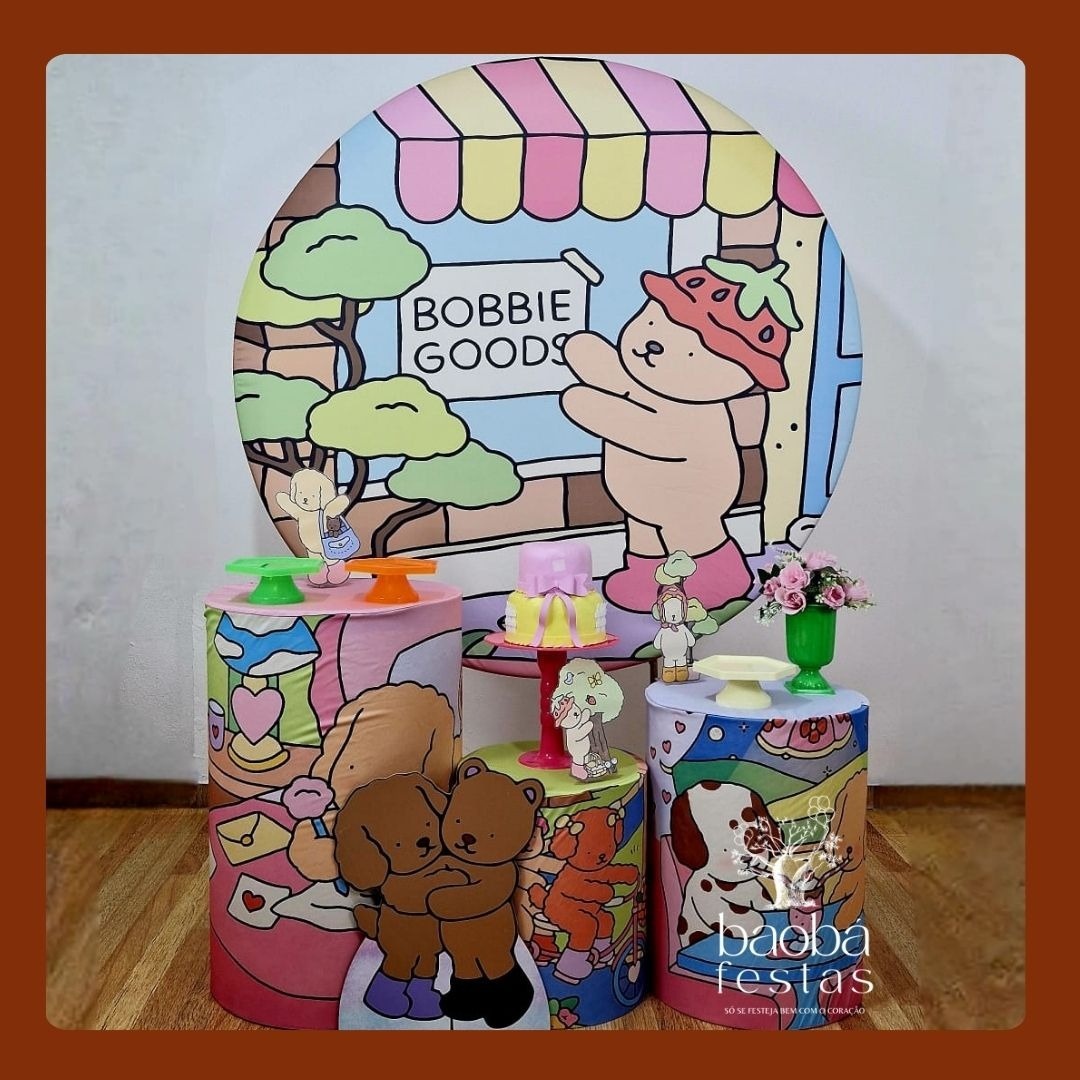 Bobbie Goods (169) - Kit Ouro + Totem  - Baobafestas