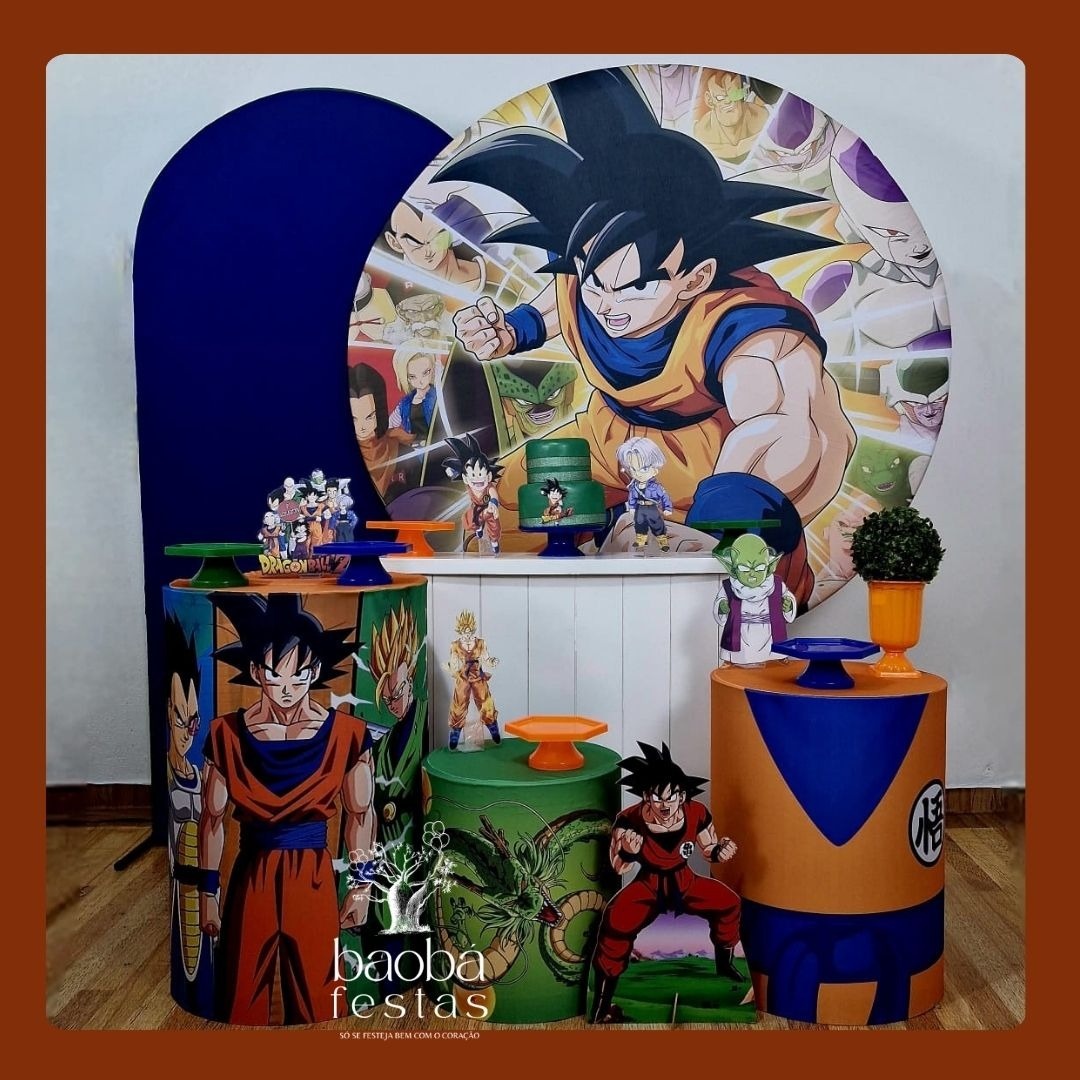 Dragon Ball (142) - Kit Luxo (+Totem) - Baobafestas