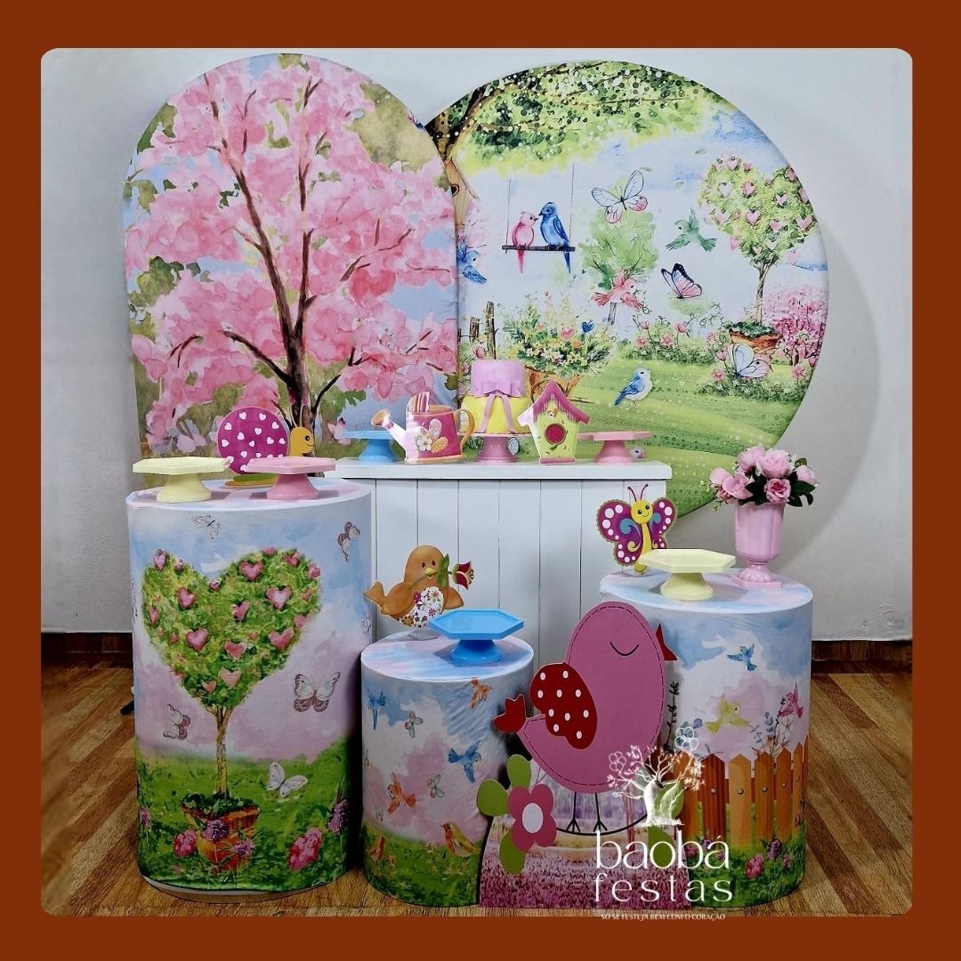 Jardim Encantado (21) - Kit Luxo  - Baobafestas