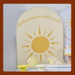 Tecido Retangular Sublimado 2X1 - Minha Primeira Volta Ao Sol - imagem 1