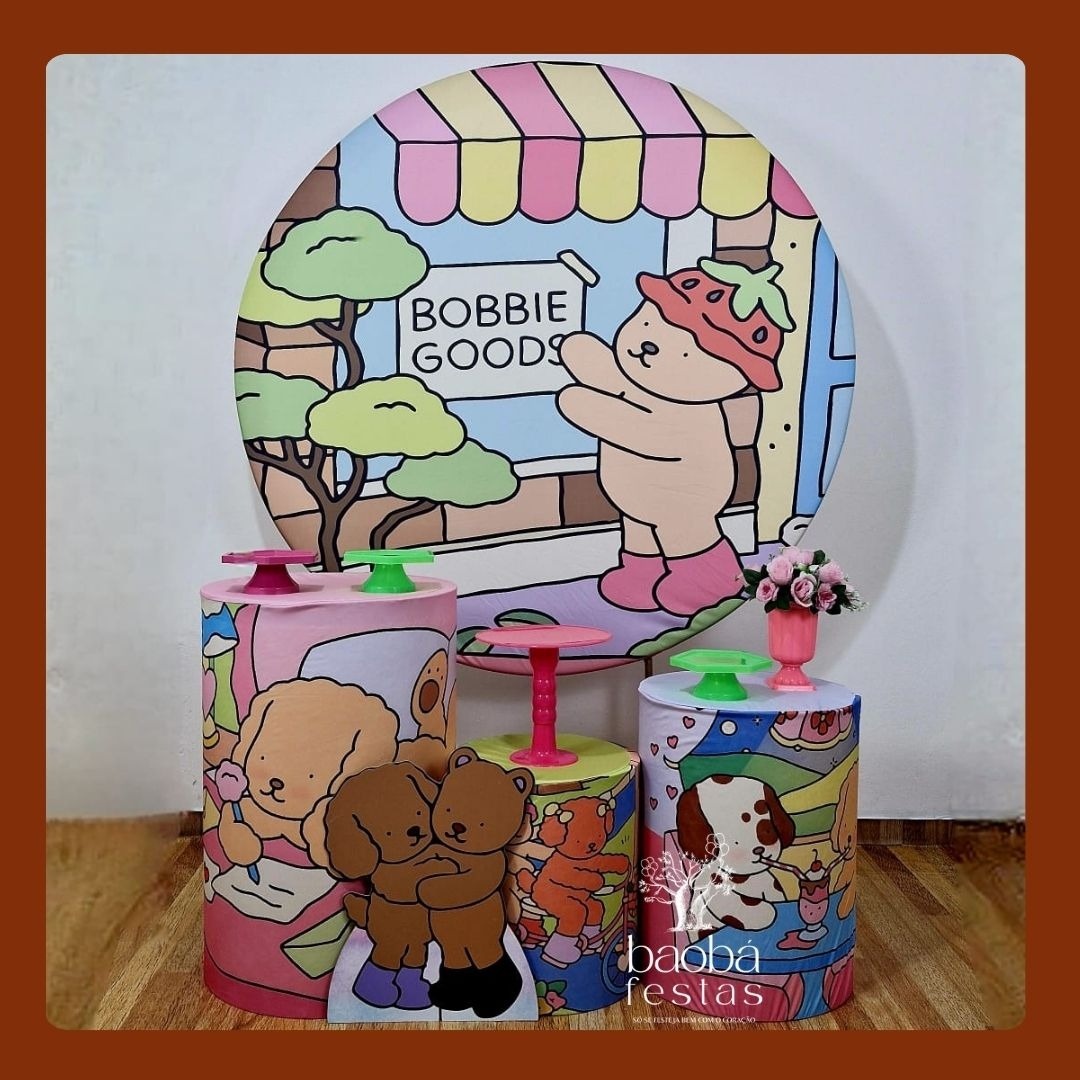Bobbie Goods (169) - Kit Prata + Totem - Baobafestas
