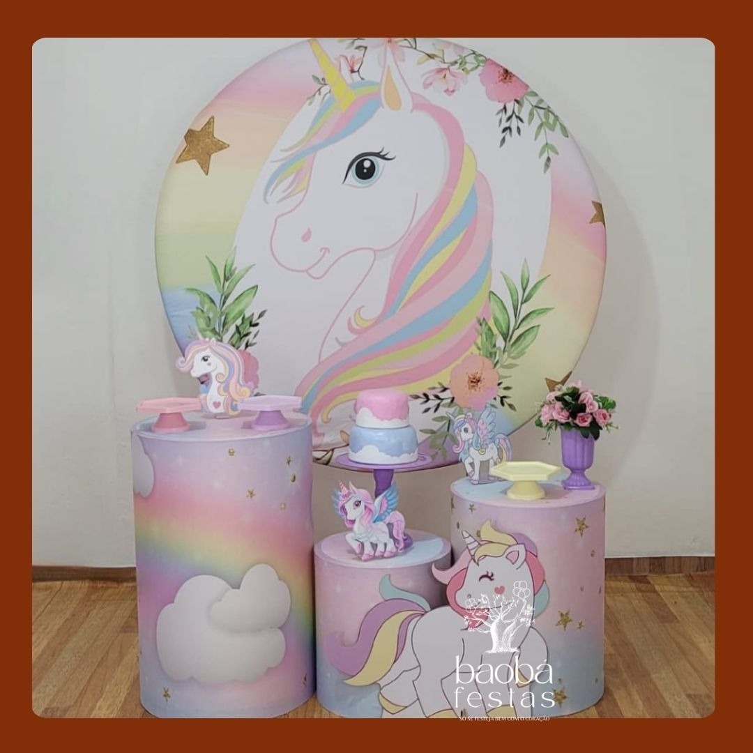 Kit Ouro - Unicórnio - Baobafestas