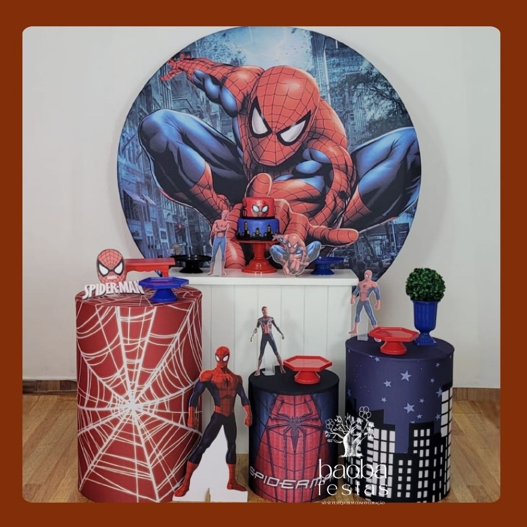Kit Diamante - Homem Aranha - Baobafestas