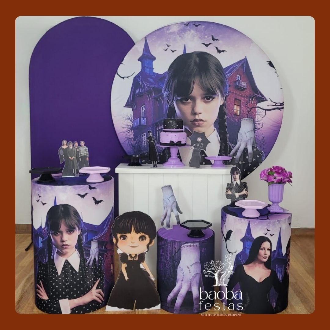 Kit Luxo - Wandinha - Baobafestas