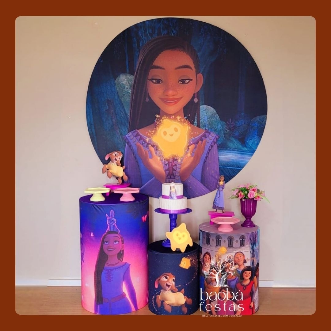 Kit Ouro - Wish Disney - Baobafestas