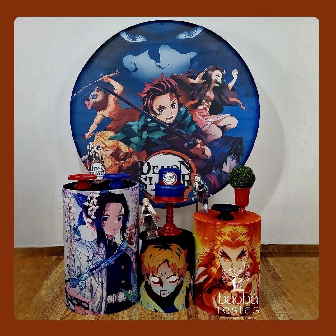 Demon Slayer (144)- Kit Ouro - Baobafestas