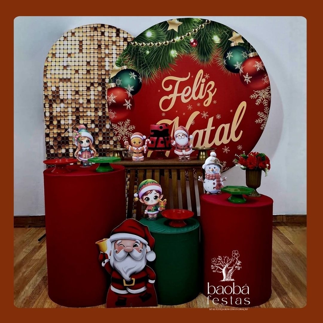 Natal (73) - Kit Luxo (+Totem) - Baobafestas