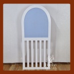 Painel 2X1 / Ripado Branco Mdf - imagem 3