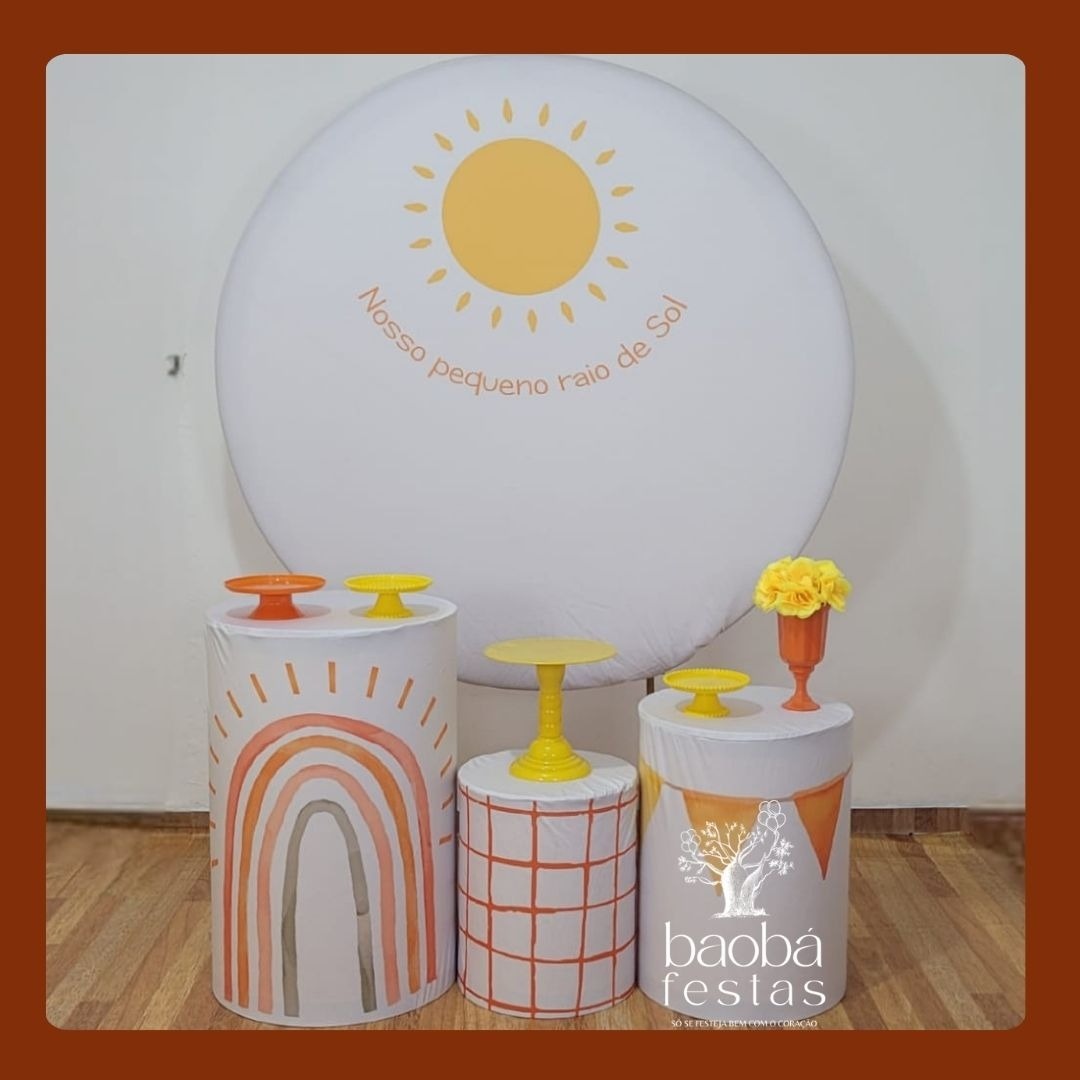 Raio de Sol (130) - Kit Prata - Baobafestas