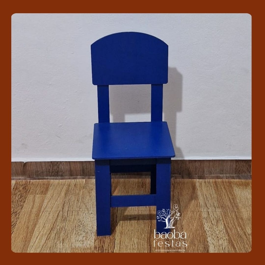 Y - Banquinho Azul - Baobafestas