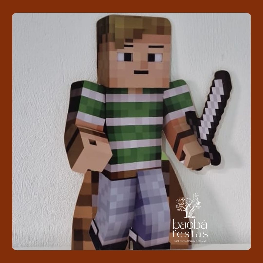 Minecraft - Totem de Chão  - Baobafestas