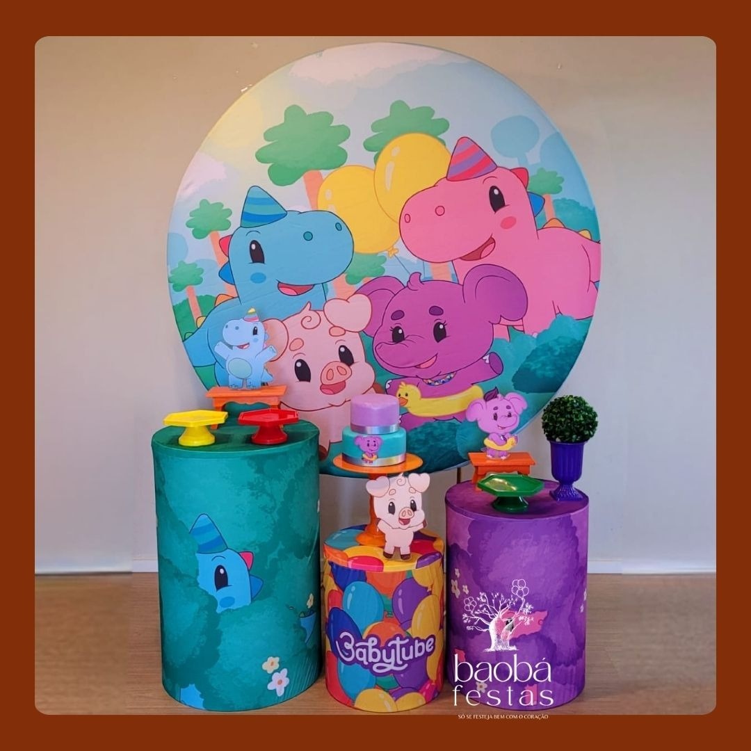 Kit Ouro - Baby Tube - Baobafestas