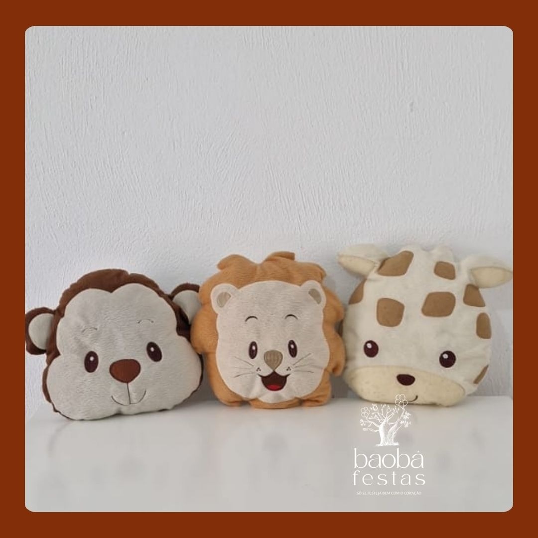 Pelúcias - Combo Safari - Baobafestas