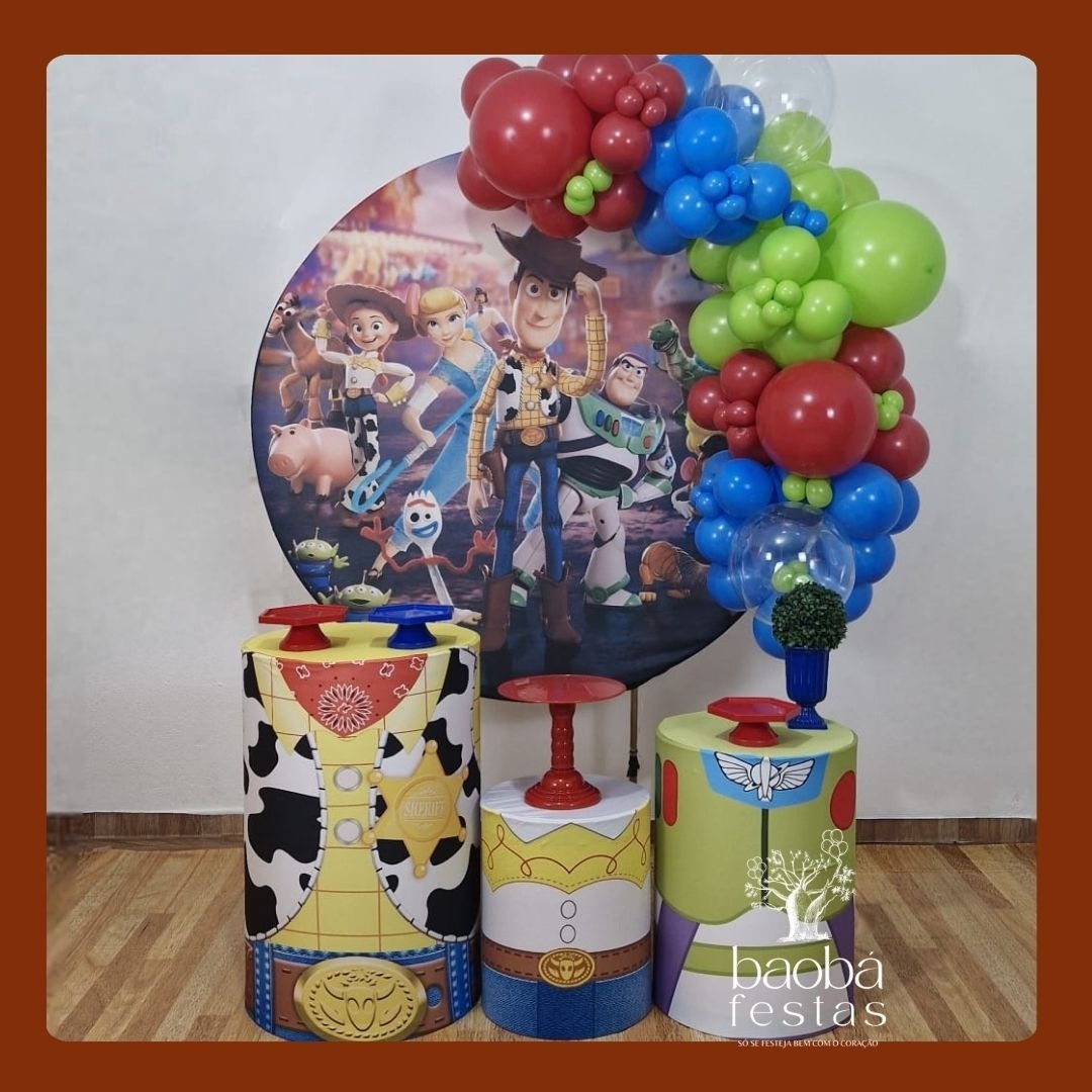 Kit Prata - Toy Story - Baobafestas