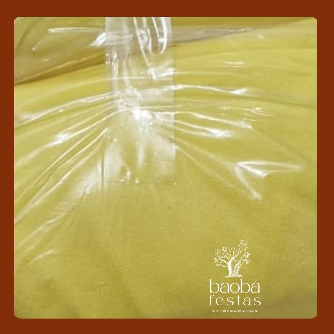 Capa de Cilindro M - Amarelo Tradicional - Baobafestas