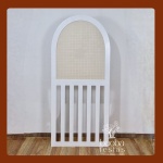 Painel 2X1 / Ripado Branco Mdf - imagem 1