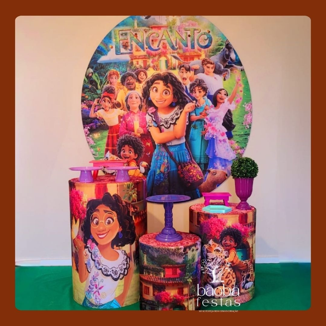 Kit Prata - Encanto - Baobafestas