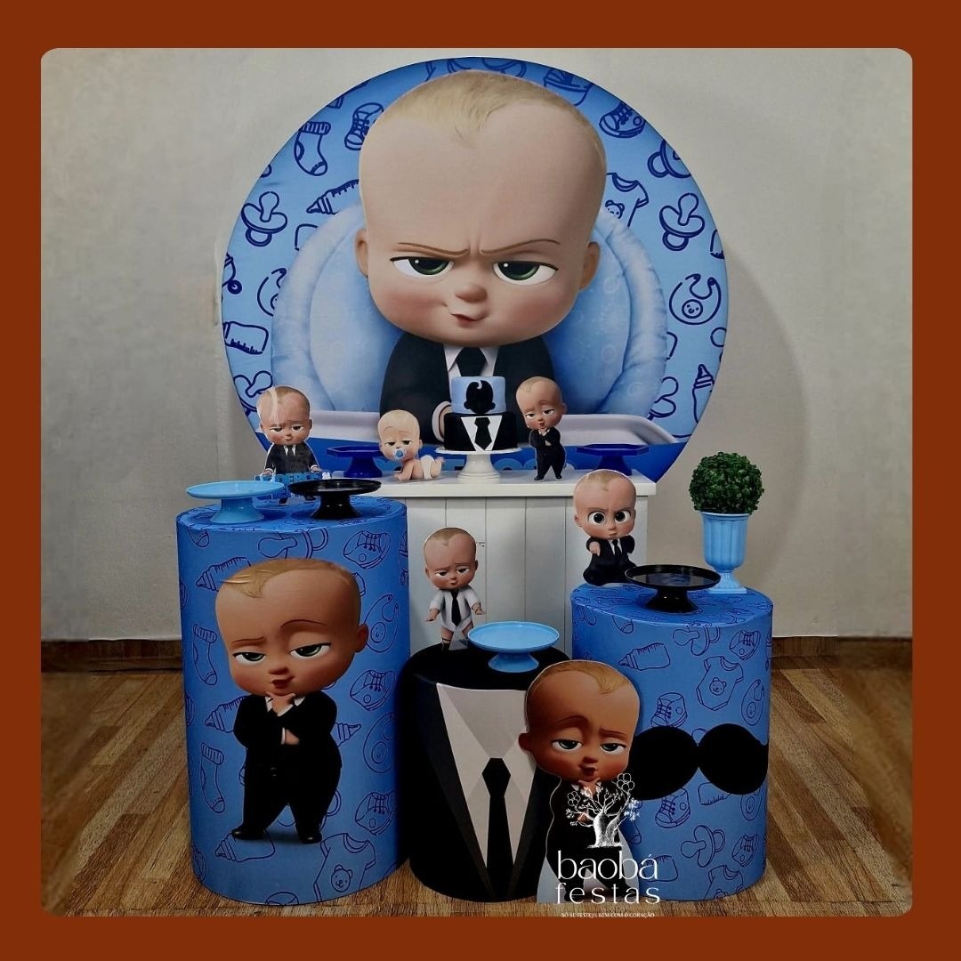 O Poderoso Chefinho (24)- Kit Diamante (+Totem) - Baobafestas