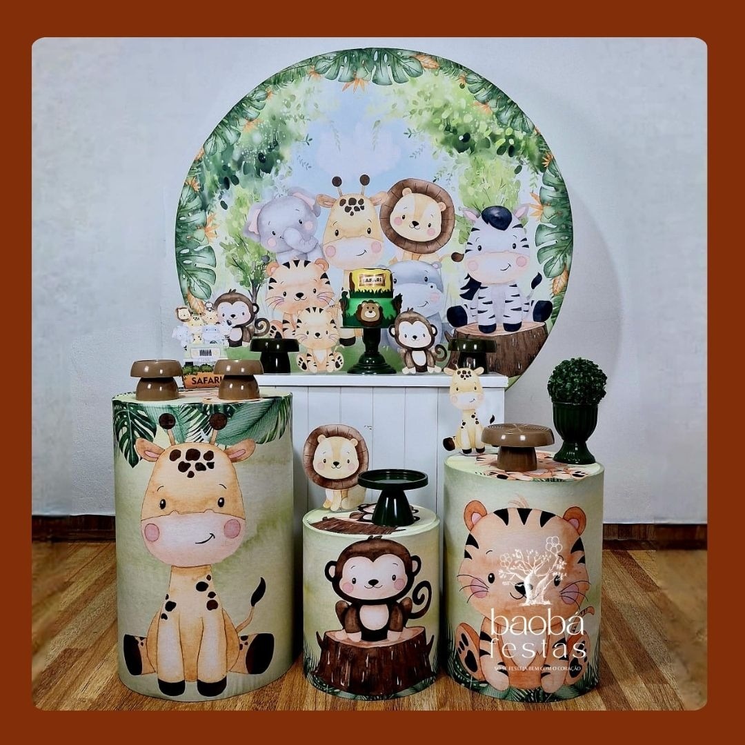 Safari Tradicional - Kit Diamante  - Baobafestas
