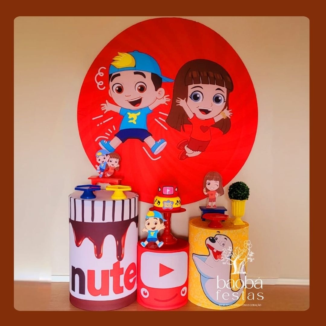 Kit Ouro - Lucas Neto E Gi - Baobafestas