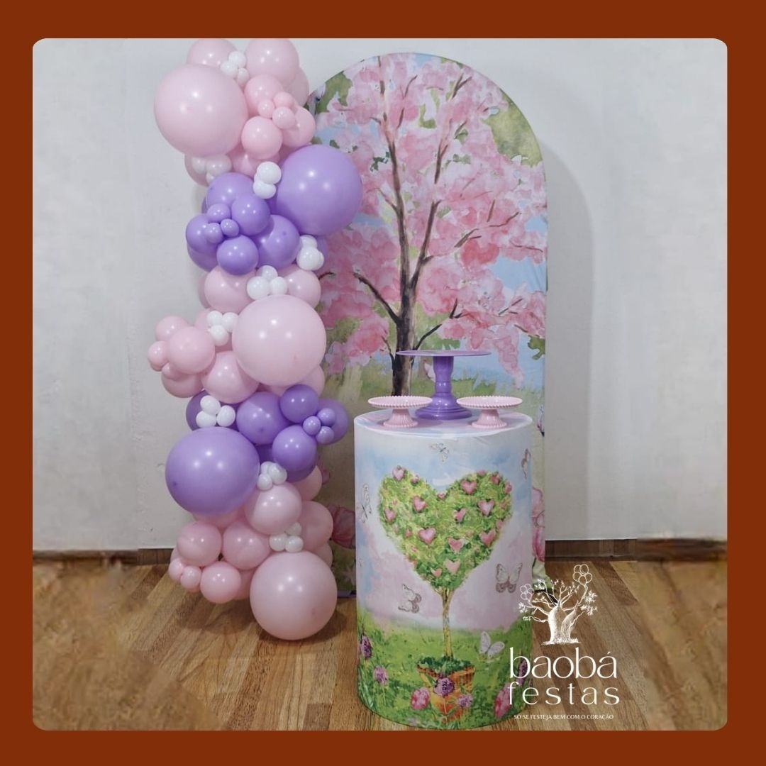 Jardim Encantado (21) - Composição - (Sem Balões) - Baobafestas