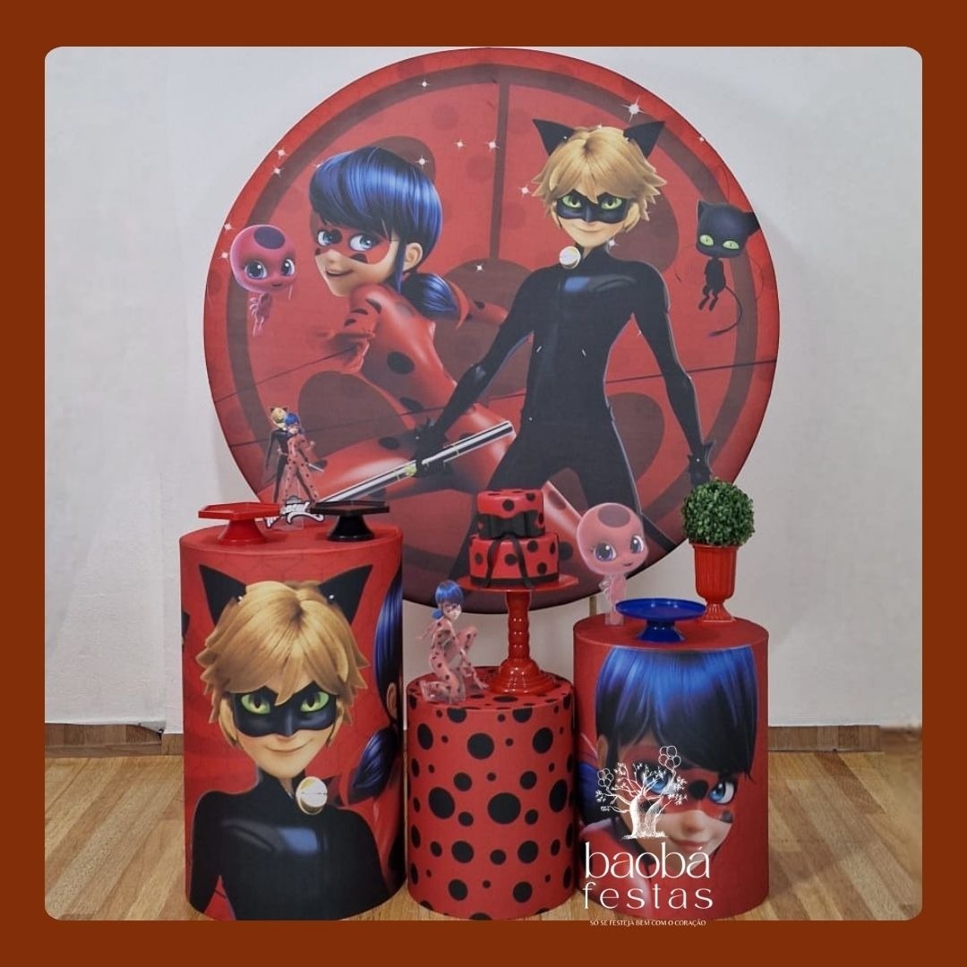 Kit Ouro - Lady Bug - Baobafestas