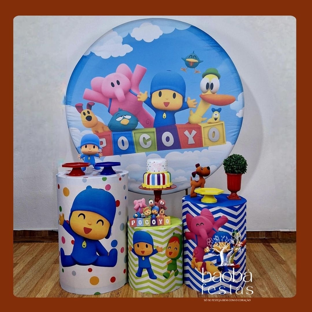 Pocoyo - Kit Ouro - Baobafestas