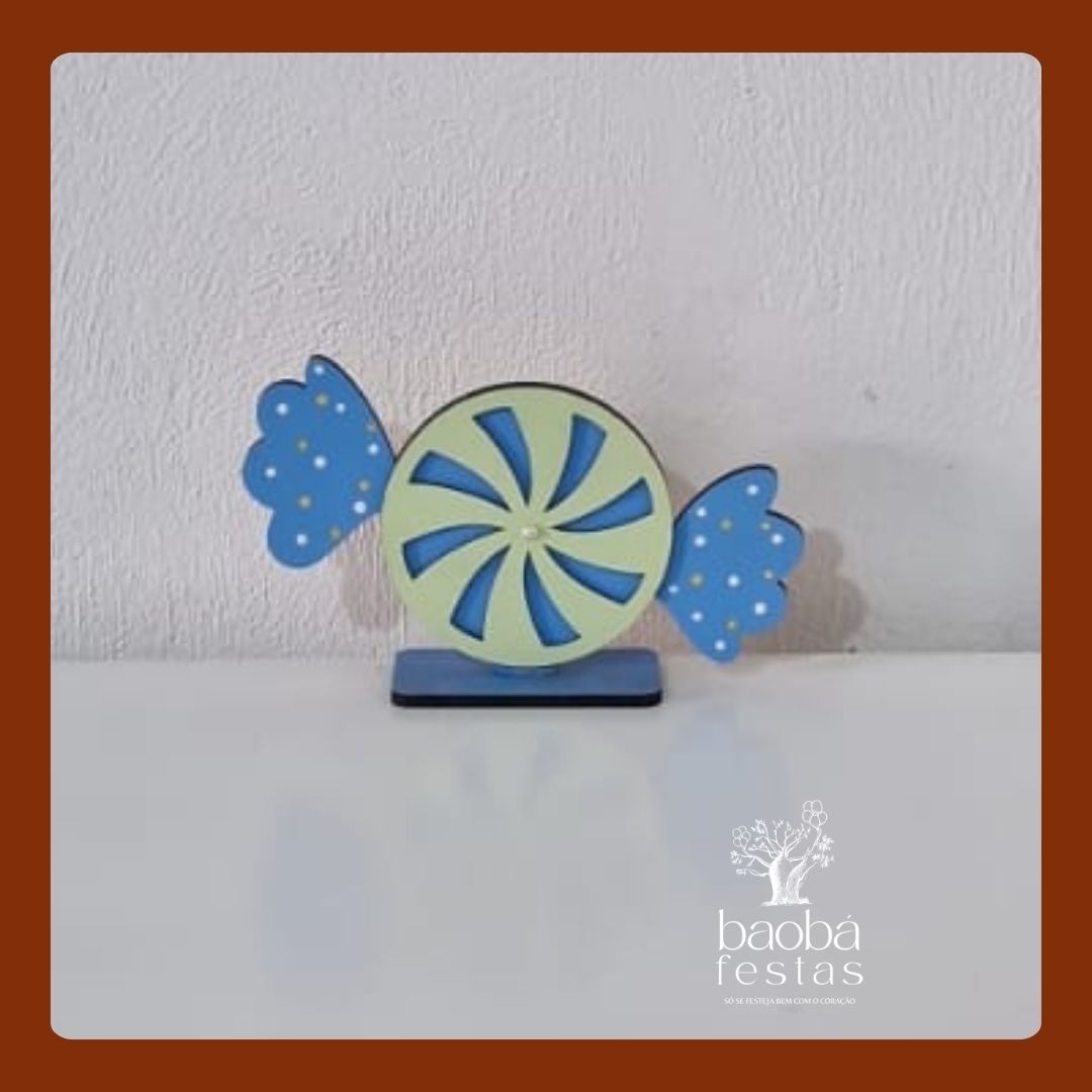 Item Decorativo - Bala - Baobafestas