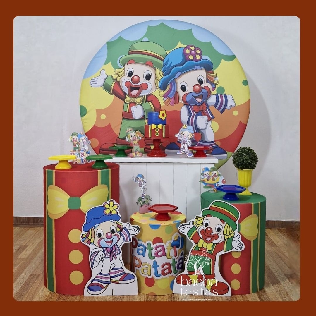 Kit Diamante - Patati Patatá - Sem Totens de Chão  - Baobafestas