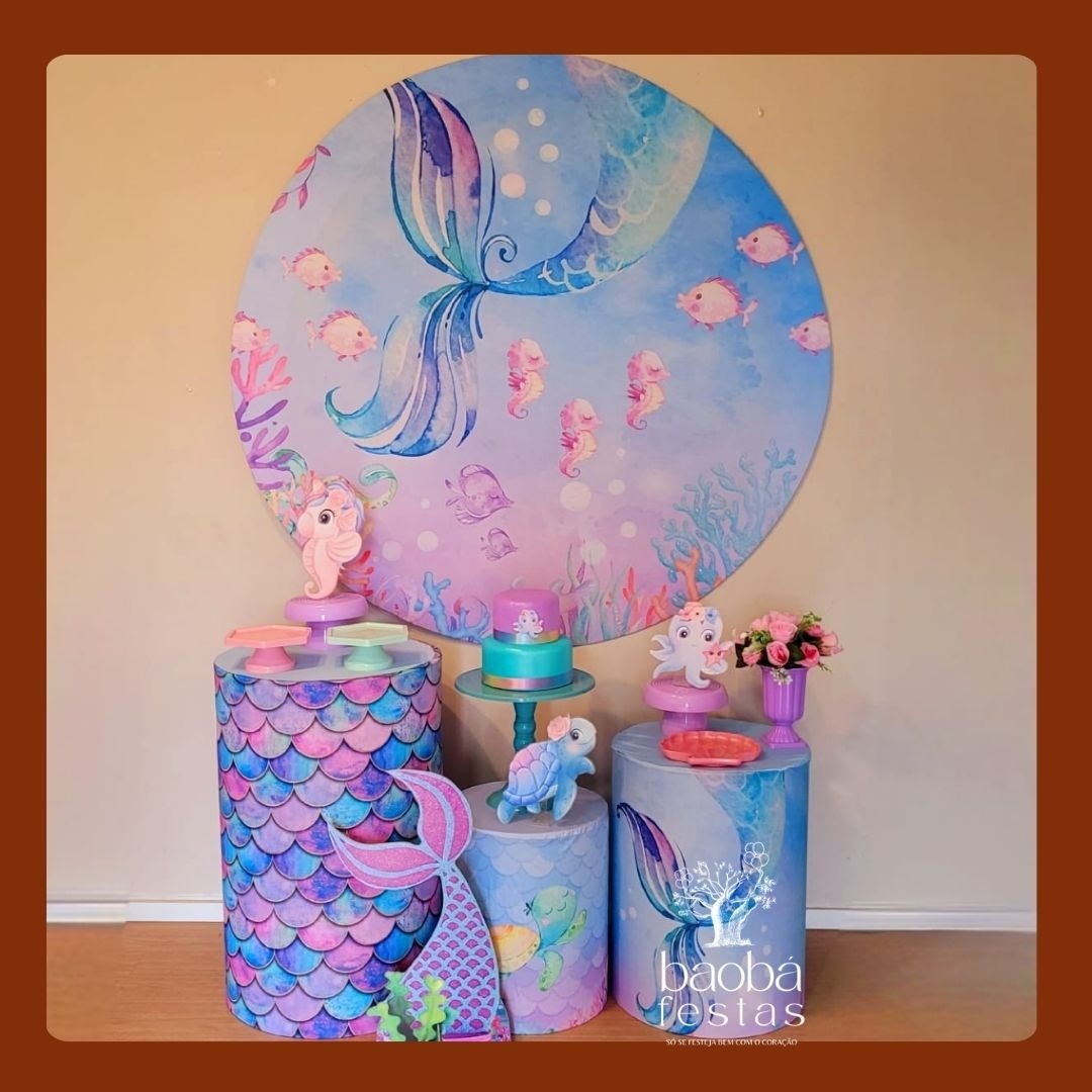 Kit Ouro - Sereia - Baobafestas