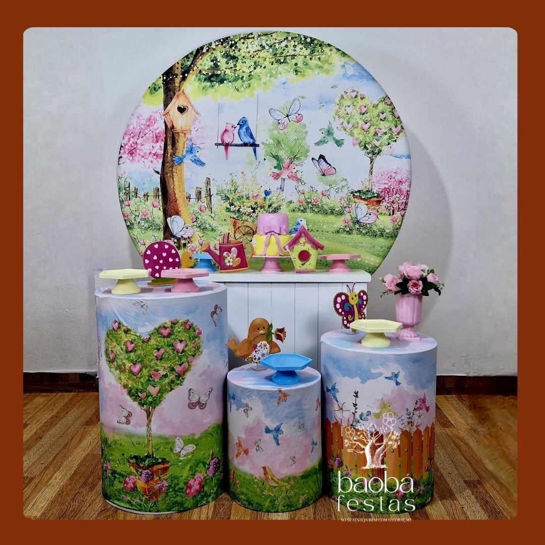 Jardim Encantado (21) - Kit Diamante  - Baobafestas
