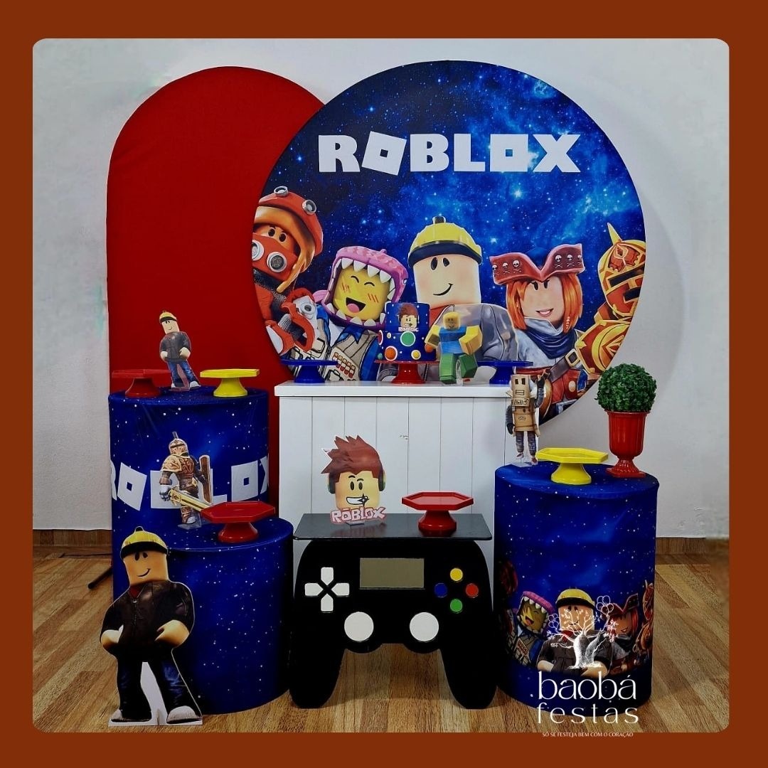 Roblox (138) - Kit Luxo + Totem + Mesa Game - Baobafestas