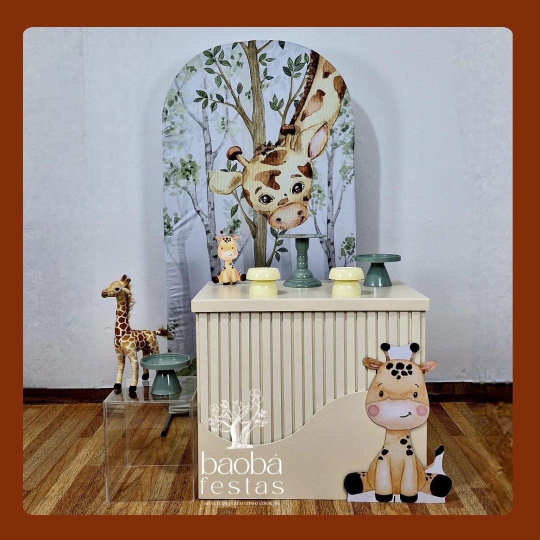 Girafa/Safari - Composição - Baobafestas