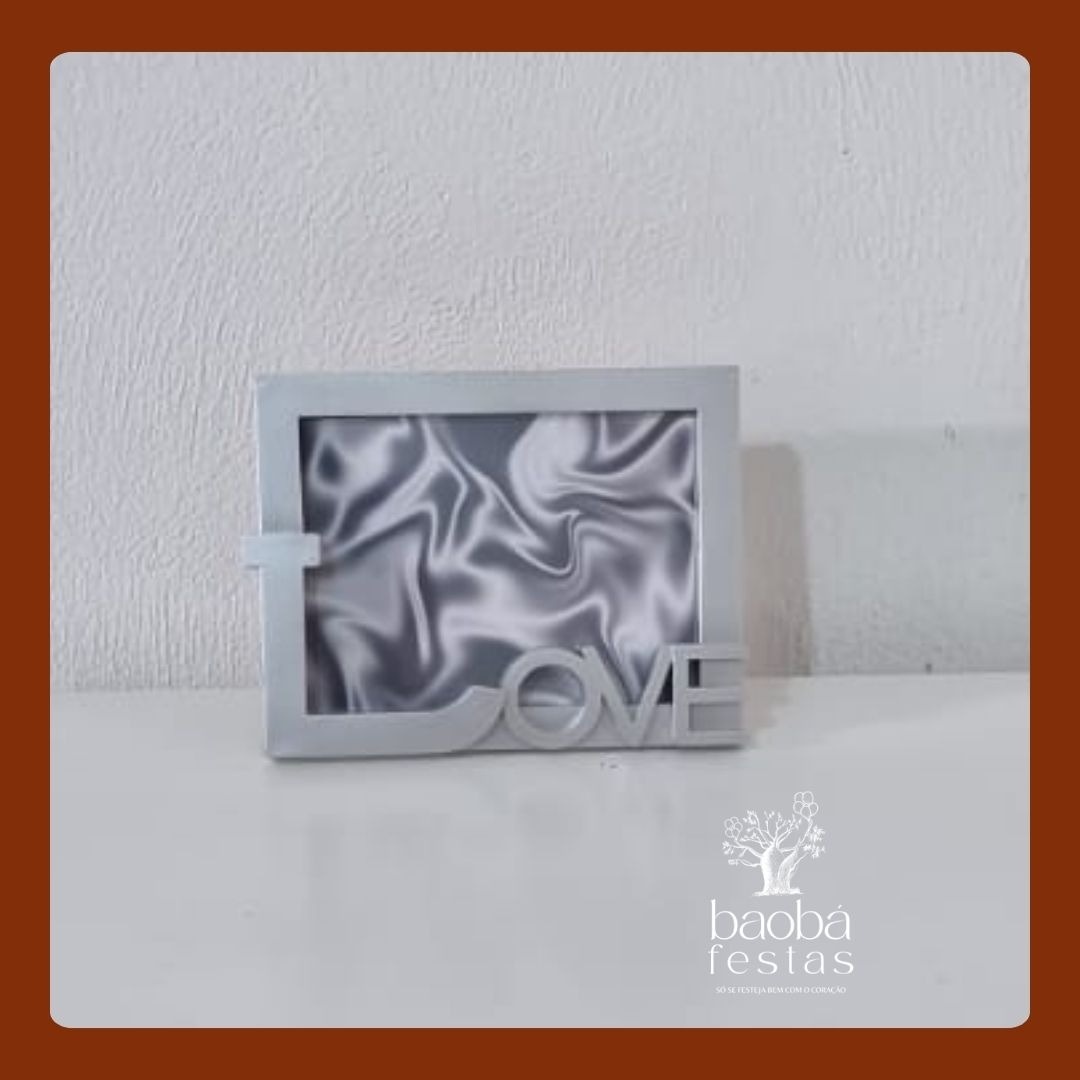Porta Retrato - Prata - Baobafestas