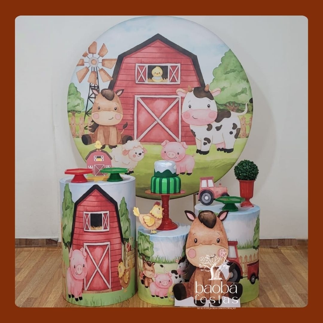 Kit Ouro - Fazendinha - Baobafestas