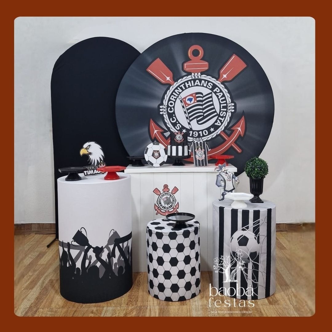 Kit Luxo - Time Corinthians  - Baobafestas
