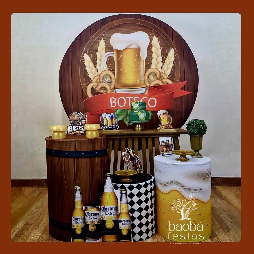 Boteco (95) - Kit Diamante (+Totem) - Baobafestas