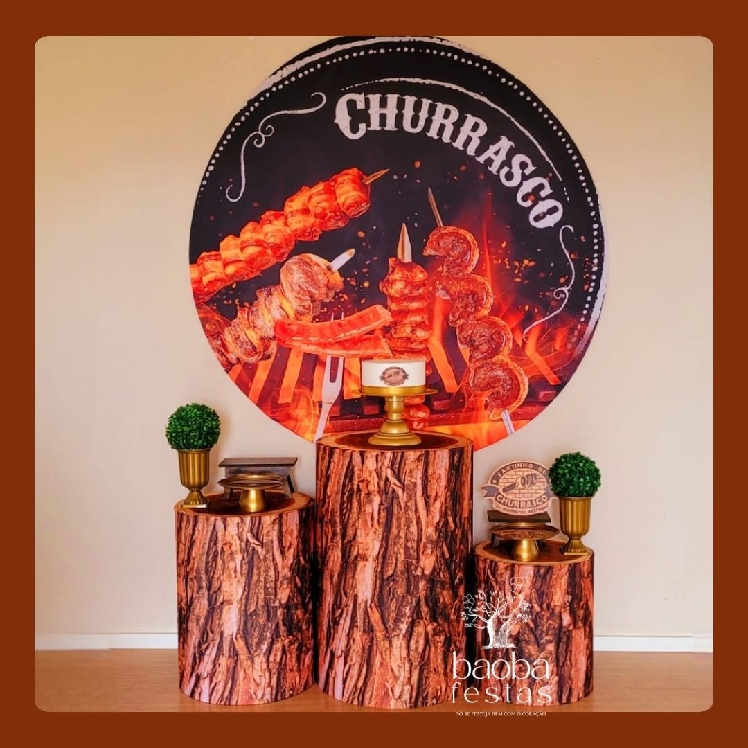 Kit Ouro - Churrasco - Baobafestas