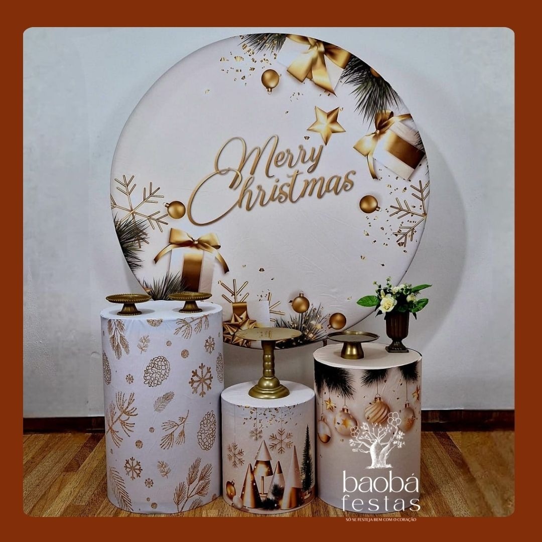 Merry Christmas (129)- Kit Prata - Baobafestas