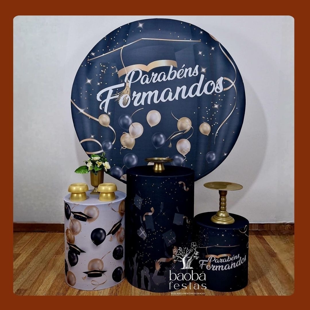Formandos (174) - Kit Prata - Baobafestas