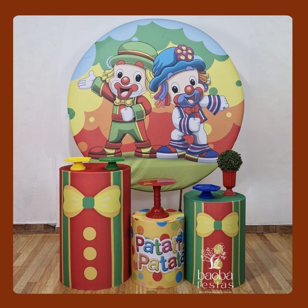 Kit Prata - Patati Patatá - Baobafestas