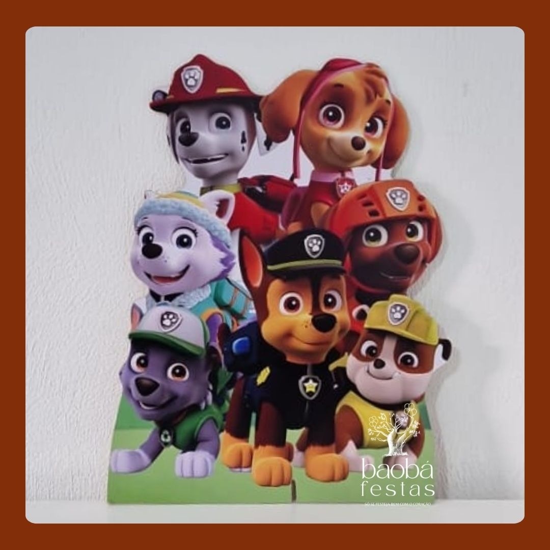 Partulha Canina (Turma) - Totem de Chão   - Baobafestas