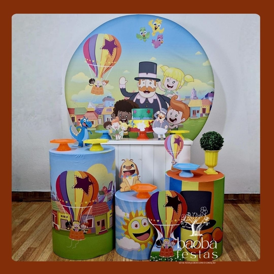 Mundo Bita - Kit Diamante (+ Totem Balão Bita) - Baobafestas