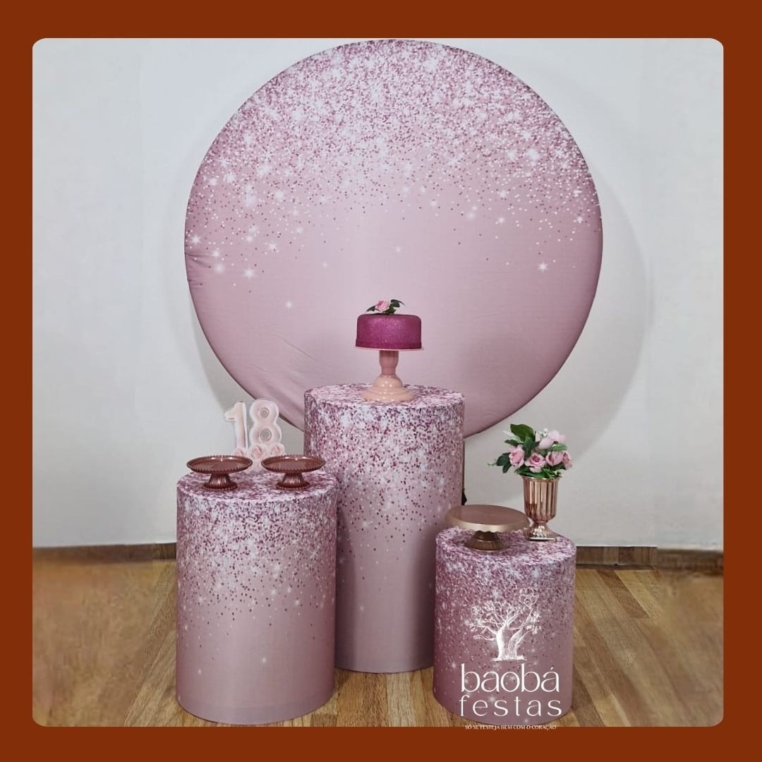 Kit Ouro - Rose Gold - Baobafestas