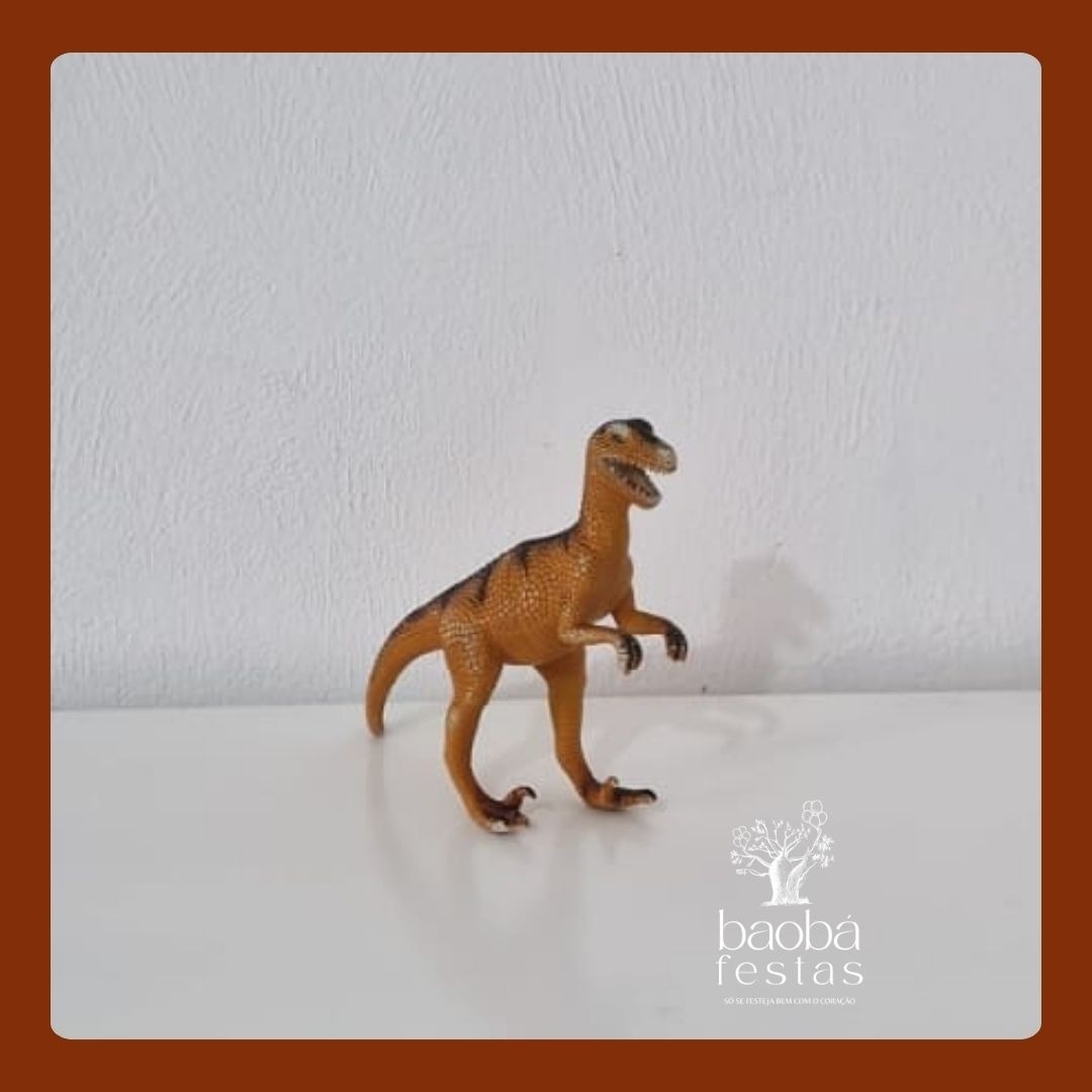 Boneco de Vinil - Dinossauro P - Baobafestas
