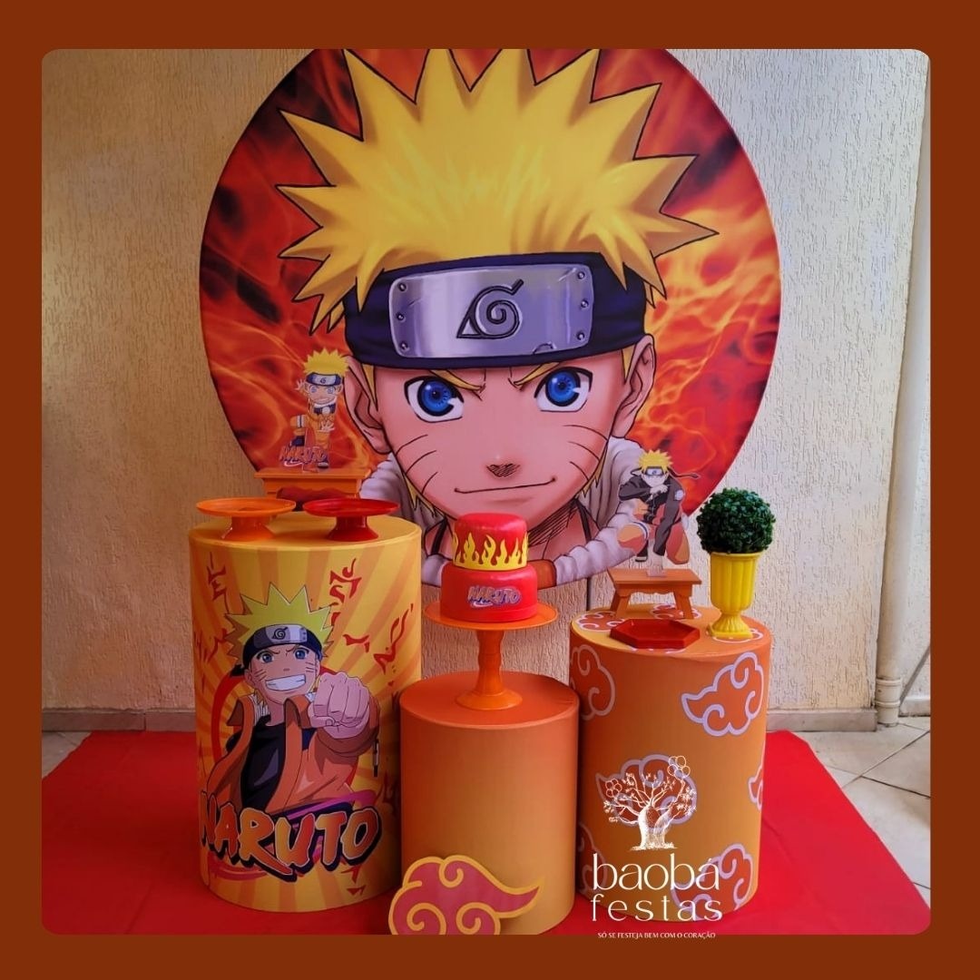 Kit Ouro - Naruto - Baobafestas