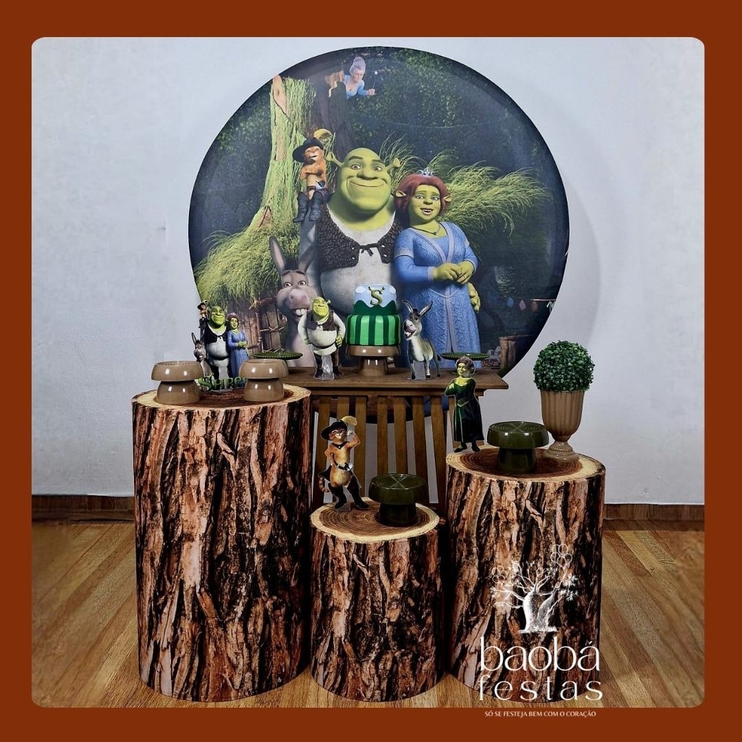 Shrek - Kit Diamante - Baobafestas