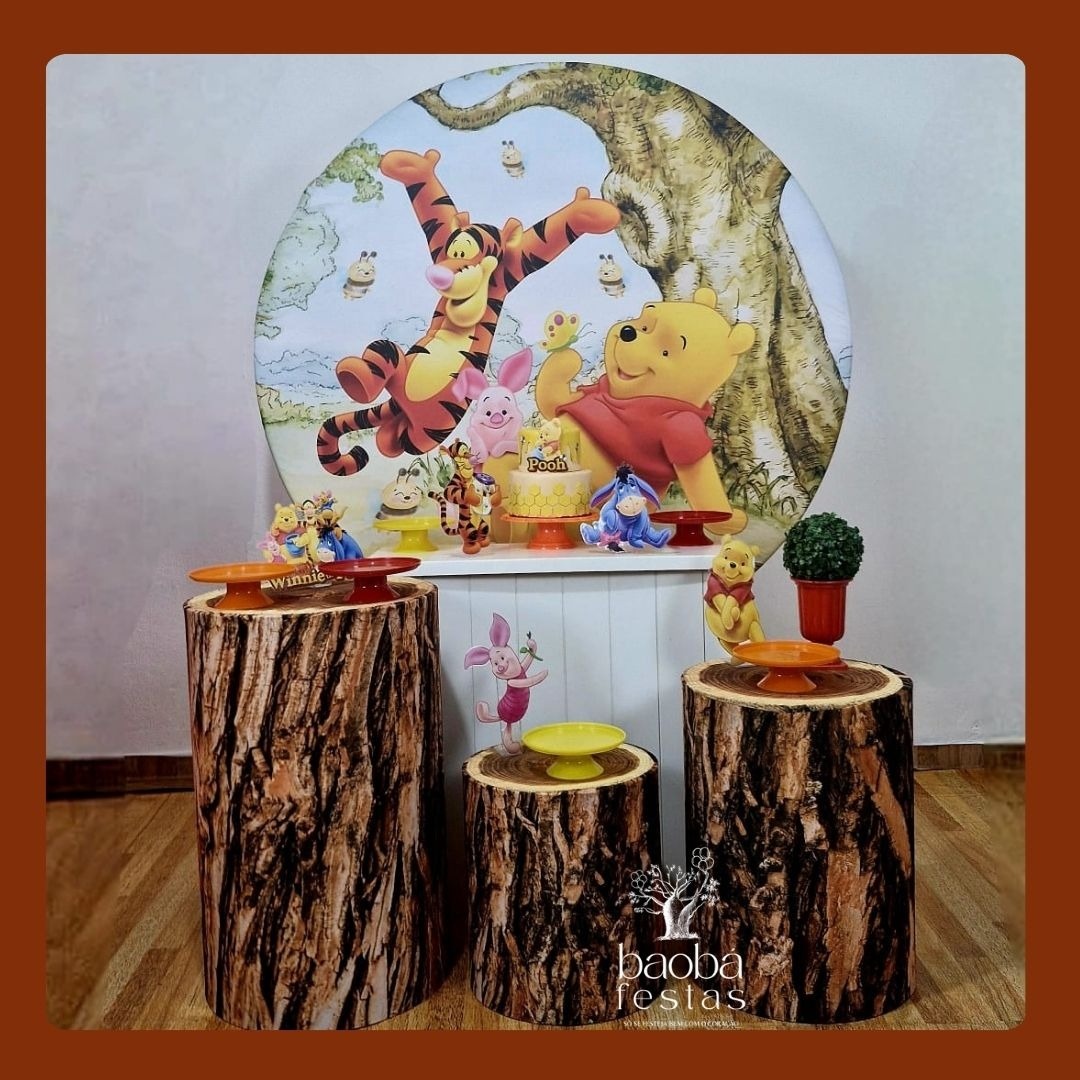 Kit Diamante - Ursinho Pooh  - Baobafestas